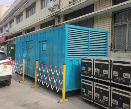 莒县静音发电机租赁